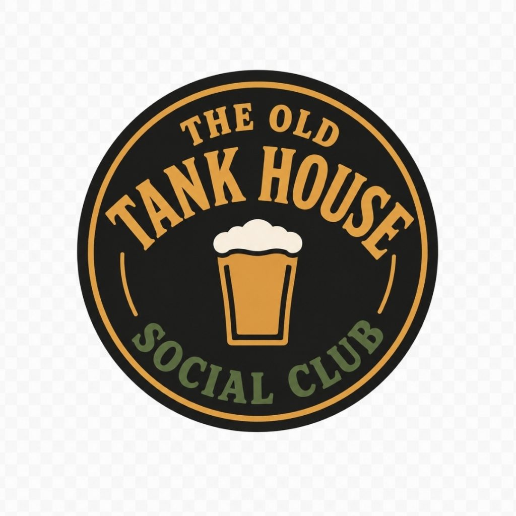 Guests seated in the warmly lit lounge at The Old Tankhouse Social Club