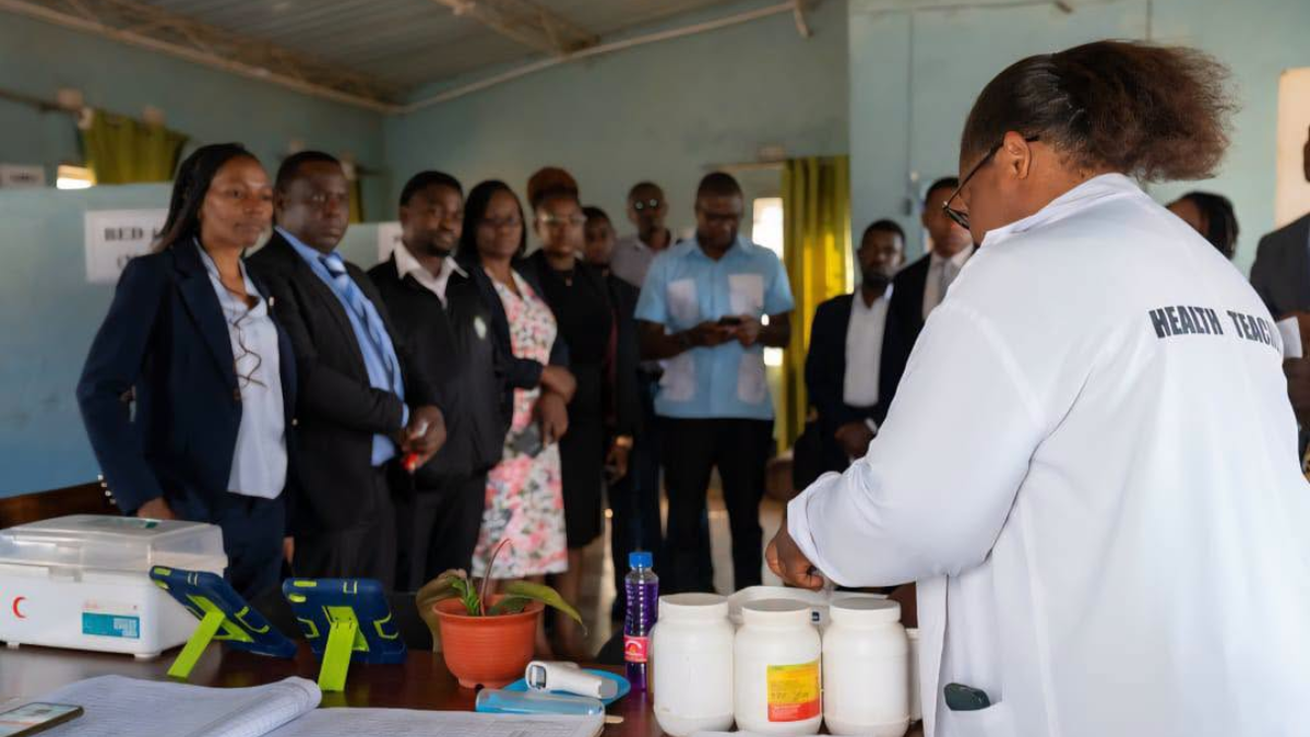 A health room established under Zambia's Healthy Learners Programme in a government school