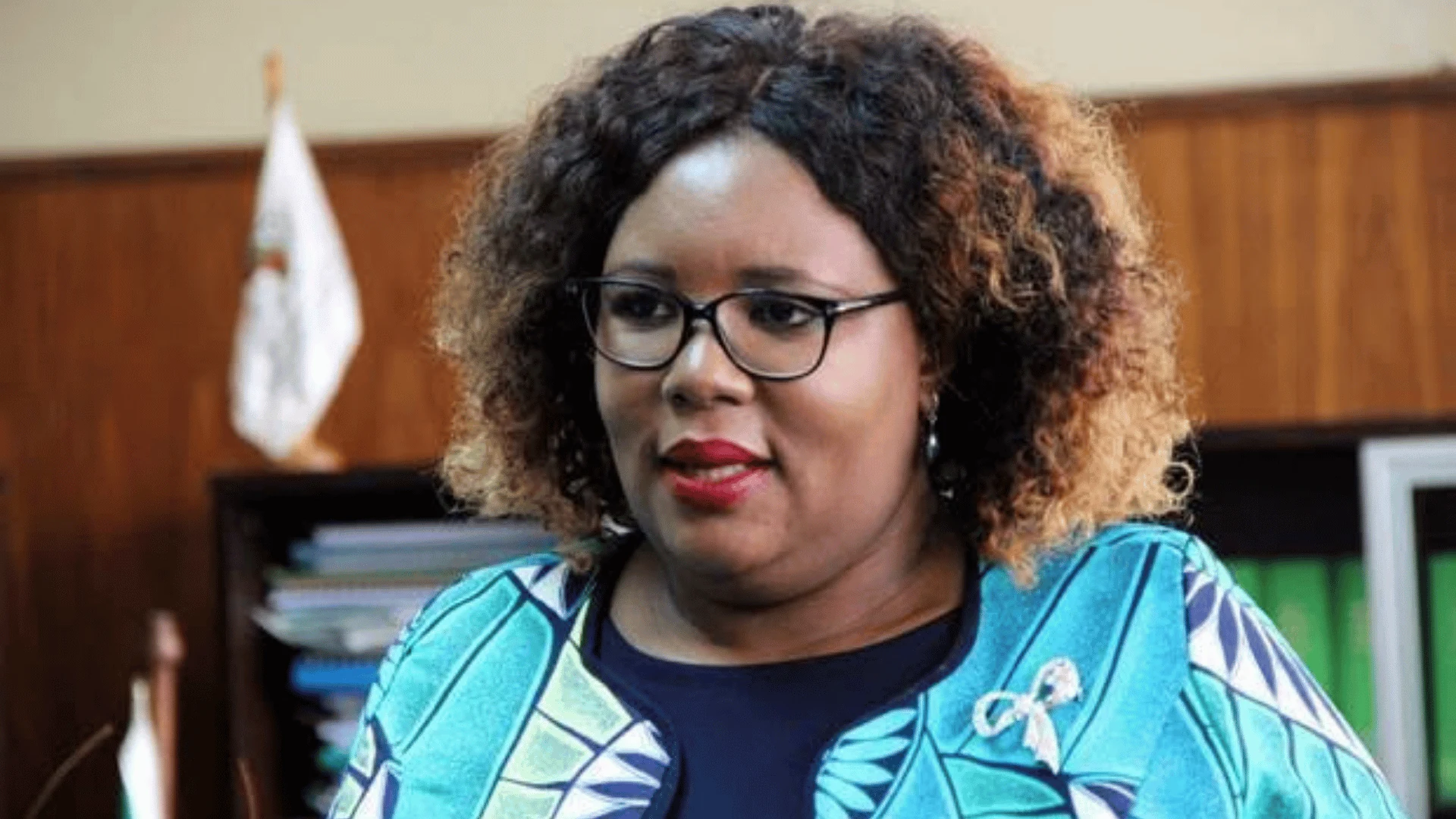 Dora Siliya speaking after endorsing Hakainde Hichilema ahead of Zambia's 2026 election