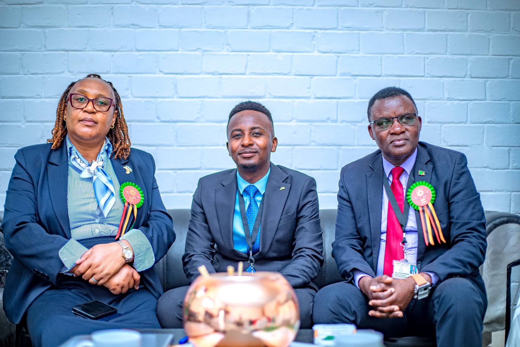 Delegates at the Emoluments Commission stand in Zambia Hall