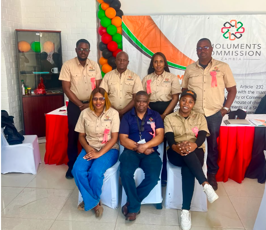 Emoluments Commission team at the 98th Agricultural and Commercial Show