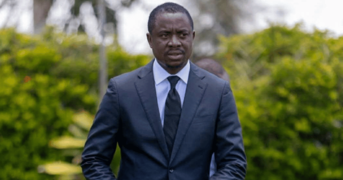 Franklin Tembo Jr in a formal portrait