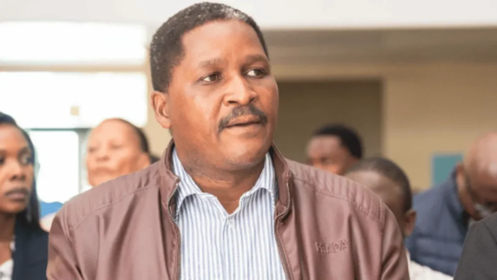 Sean Tembo, founder of the Patriots for Economic Progress, announcing his retirement from active politics