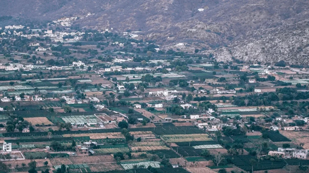 Agricultural landscape illustrating productive domestic investment and enterprise growth