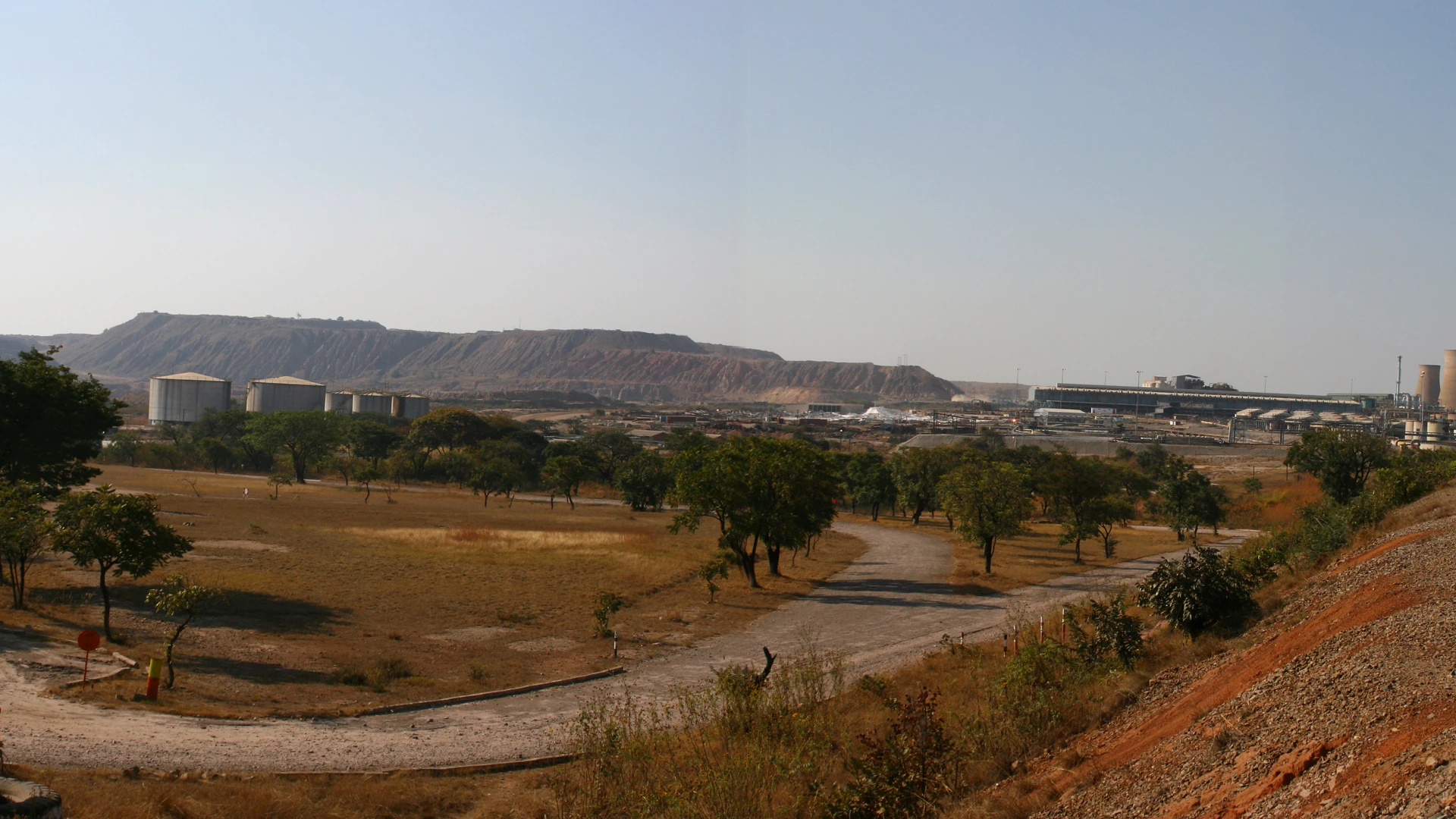 Nchanga copper mine near Chingola, Zambia, in an archive photograph taken on 1 June 2008.